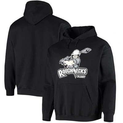 Adpro Sports Black Calgary Roughnecks Solid Pullover Hoodie