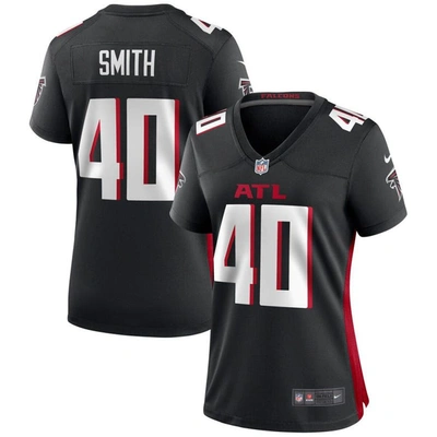 Nike Keith Smith Black Atlanta Falcons Game Jersey