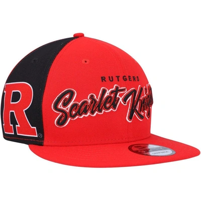 New Era Scarlet Rutgers Scarlet Knights Outright 9fifty Snapback Hat