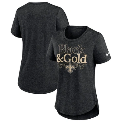 Nike Women's Local (nfl New Orleans Saints) T-shirt In Black