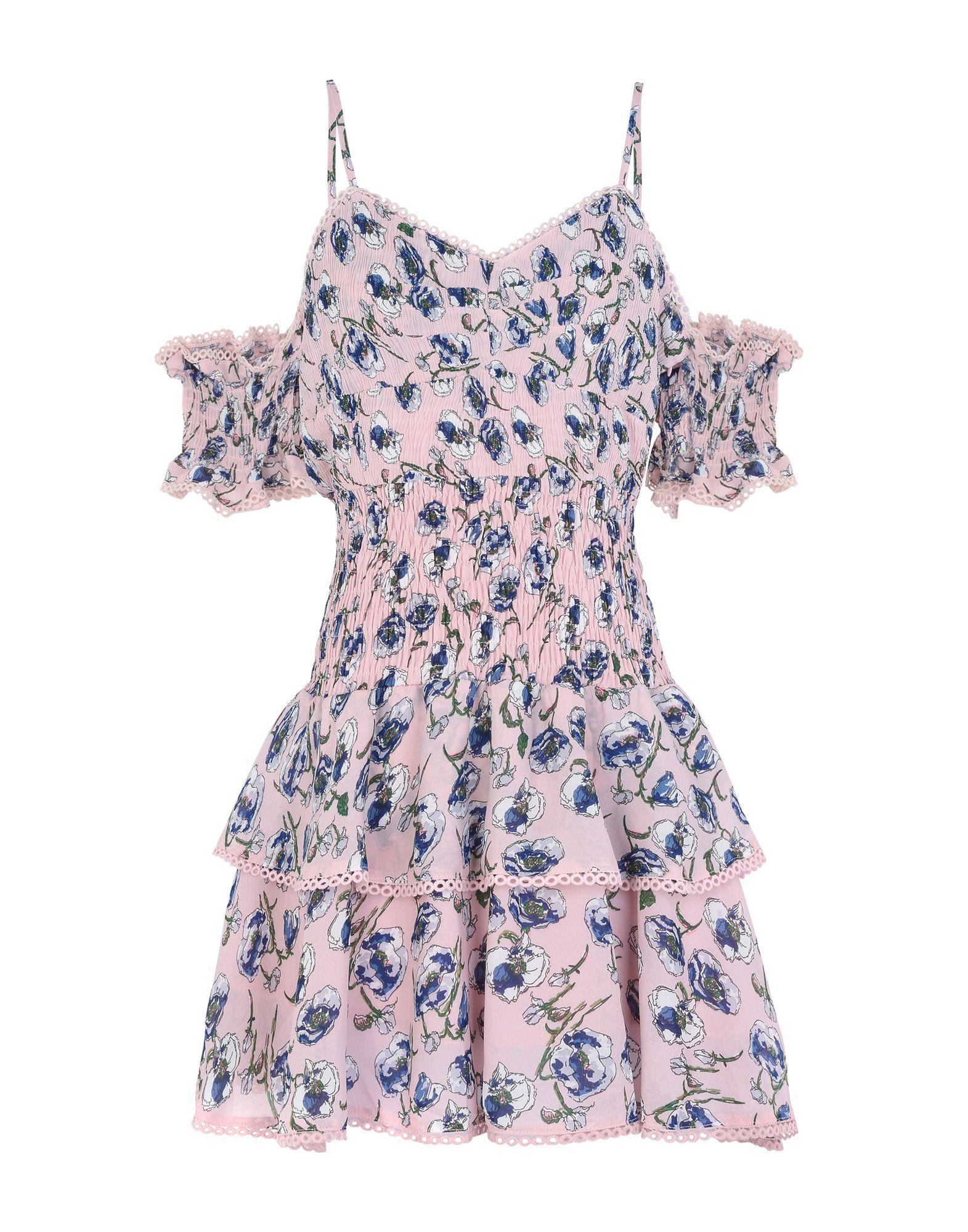 Foxiedox Short Dress In Pink | ModeSens