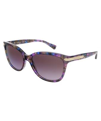 coach confetti purple sunglasses