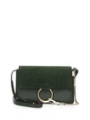 Chloé Faye Small Suede & Leather Shoulder Bag