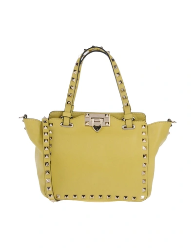 Valentino Garavani Handbag In Yellow