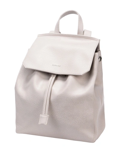 Matt & Nat Backpacks & Fanny Packs In Light Grey