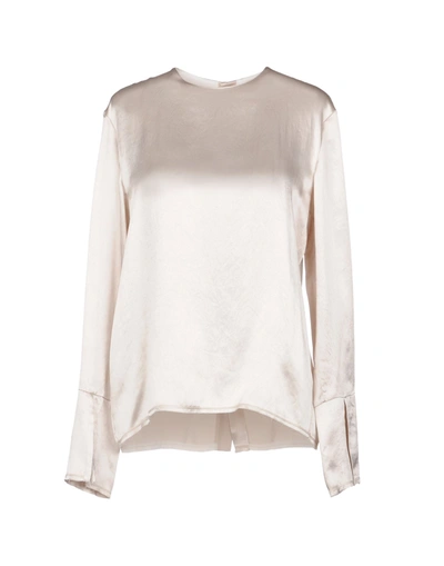 Golden Goose Blouses In Ivory