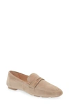 Stuart Weitzman Jet Penny Loafer In Latte.