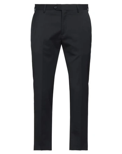 Be Able Man Pants Midnight Blue Size 42 Polyester, Virgin Wool, Elastane In Black