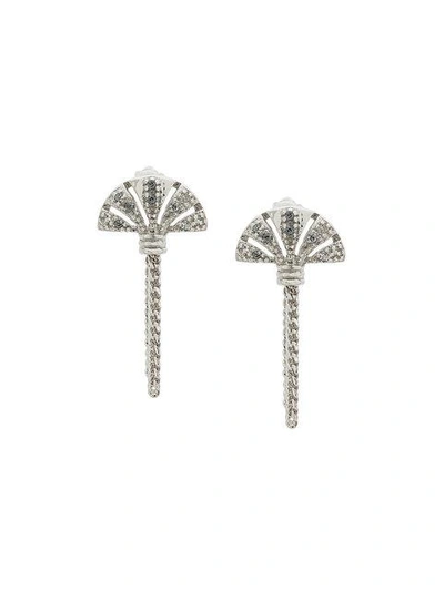 V Jewellery Luella Earrings - Metallic