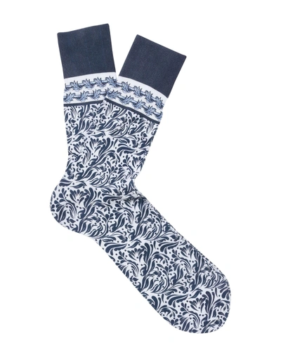 Falke Short Socks In Slate Blue