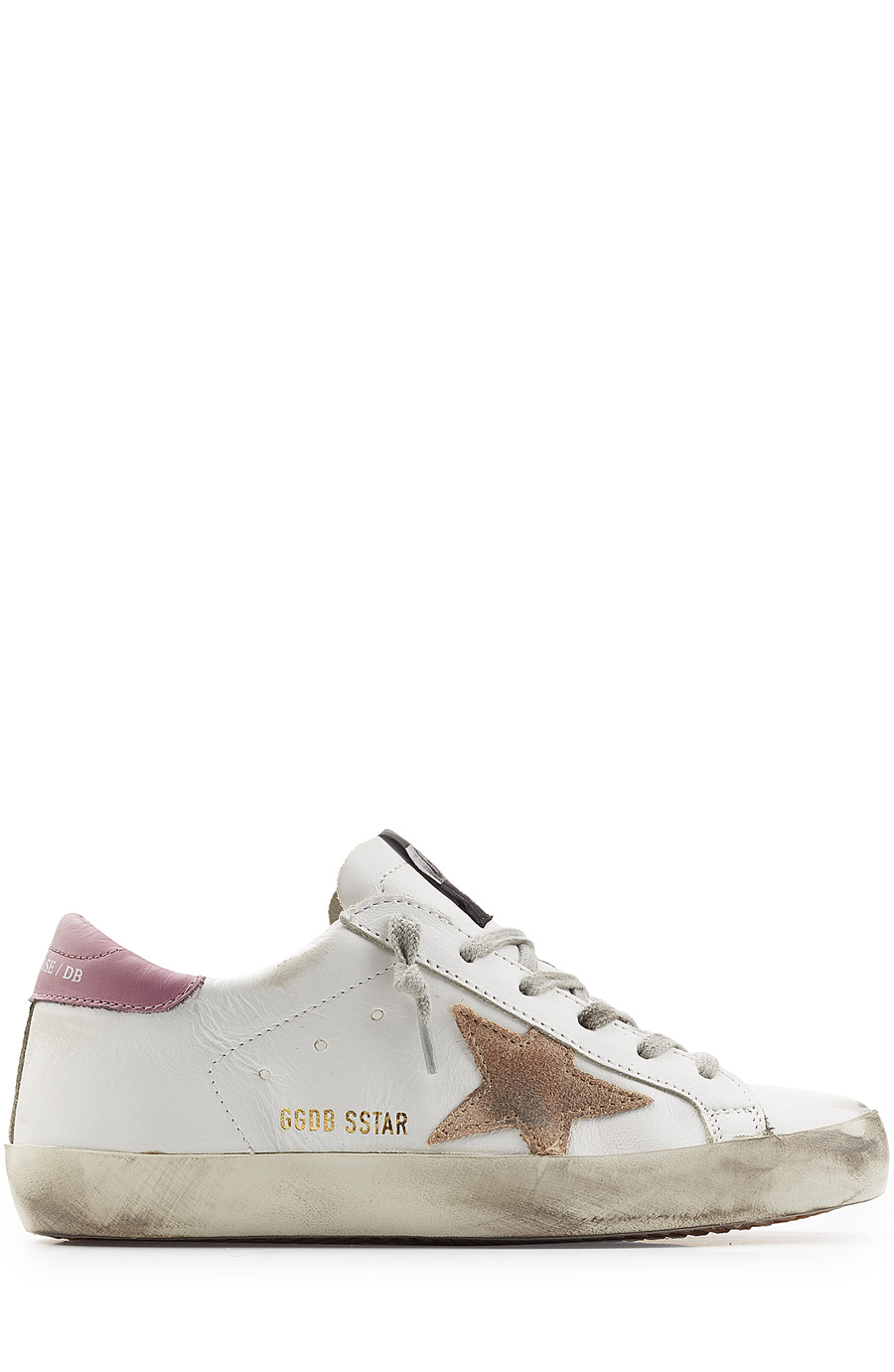 Golden Goose Super Star Leather And Suede Sneakers | ModeSens