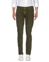 Pt05 Denim Pants In Military Green