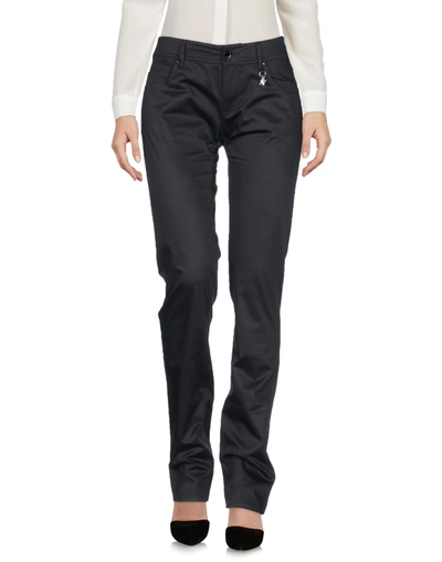 Armani Jeans Cropped Pants In Black