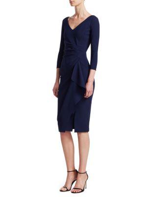 chiara boni navy dress