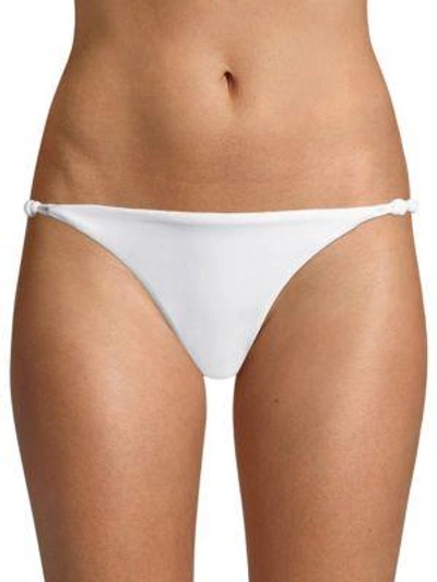Vix By Paula Hermanny Rope Bikini Bottoms In White