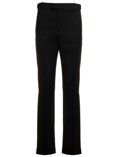Bottega Veneta Black Wool Pants