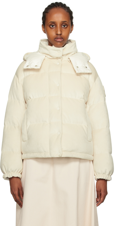 Moncler Daos Jacket In Ivory