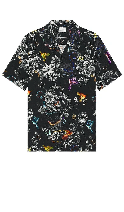 Ksubi Black Unearthly Resort Shirt