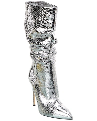 Paris Texas Px514 Silver Leather Boot