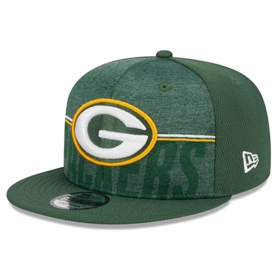 New Era Green Green Bay Packers 2023 Nfl Training Camp 9fifty Snapback Hat