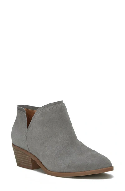 Lucky Brand Ferolia Bootie In Titanium Suede