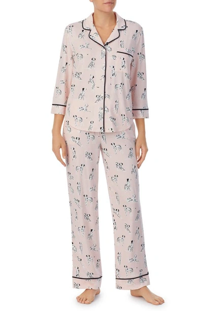 Kate Spade Print Pajamas In Pink/dalmatians