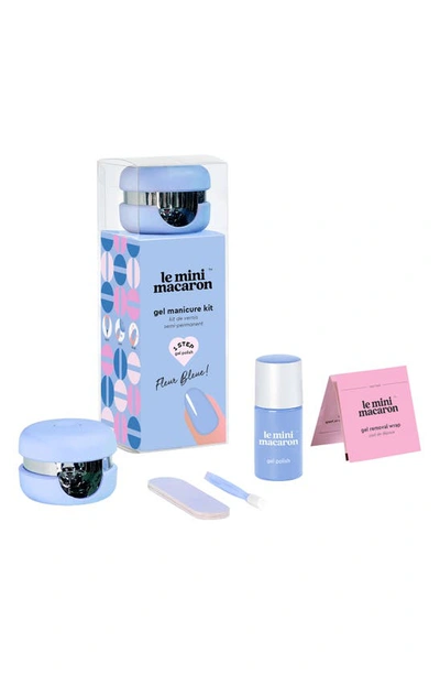 Le Mini Macaron Gel Manicure Kit In Fleur Bleue