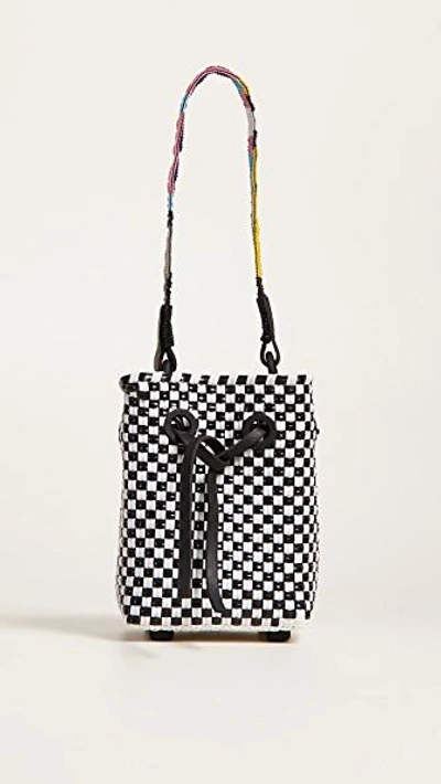 Truss Embellished Party Bag In Multi
