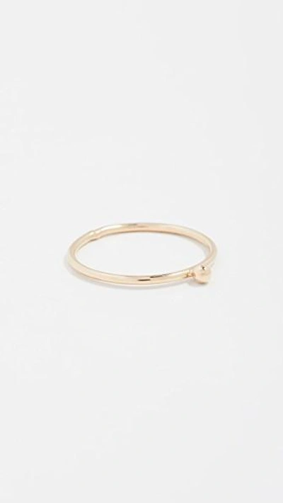One Six Five Jewelry Fleck Ring In Yellow Gold