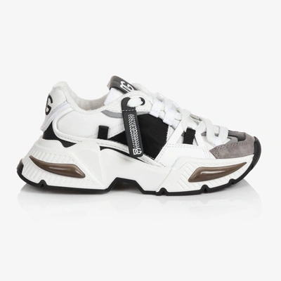 Dolce & Gabbana Black And White Airmaster Trainers