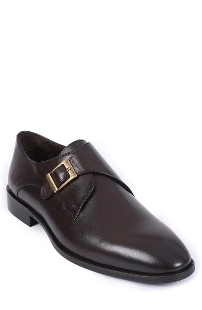Vellapais Paula Monk Strap Loafer In Brown