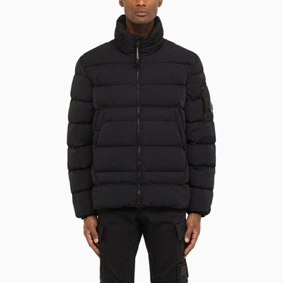 C.p. Company Down Jacket In Blue