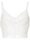 Olivier Theyskens Lace Camisole - White