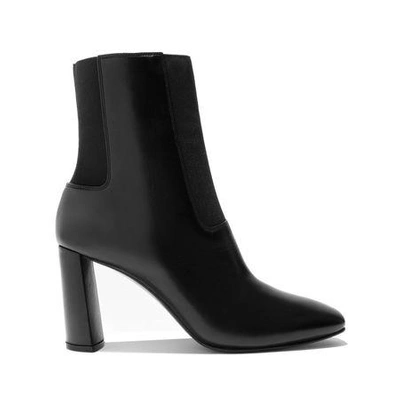 Casadei Chunky Heel Boots In Black