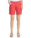 Jag Jeans Ainsley Pull-on Bermuda Shorts In Hibiscus