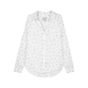 Rails Charli Star-print Linen-blend Shirt In Watercolor Stars