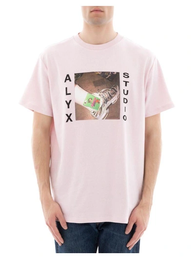 Alyx Pink Cotton T-shirt