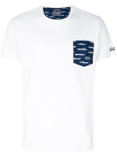 Mc2 Saint Barth Printed Pocket T-shirt