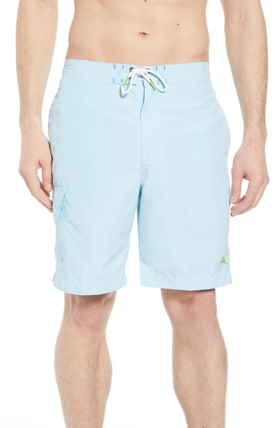 Tommy Bahama Baja Beach Board Shorts In Opal