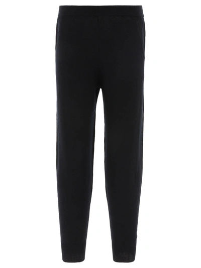 Allude Stretch Trousers In Black