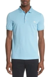 Burberry Kenforth Polo In Pale Turquoise