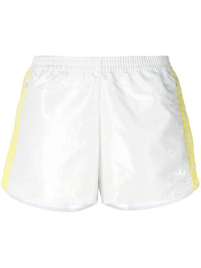 Adidas Originals Kendall Fashion League Woven Shorts In White