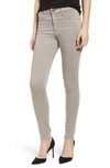 Ag Farrah High Waist Ankle Skinny Jeans In Sulfur Pebble Beach