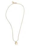 Cam Charmed Necklace In Gold U