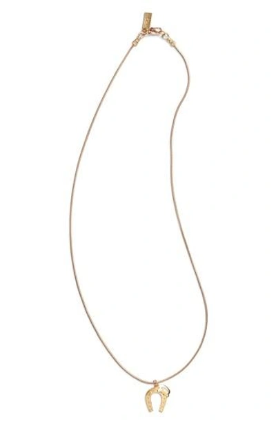 Cam Charmed Necklace In Gold D