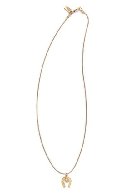 Cam Charmed Necklace In Gold G