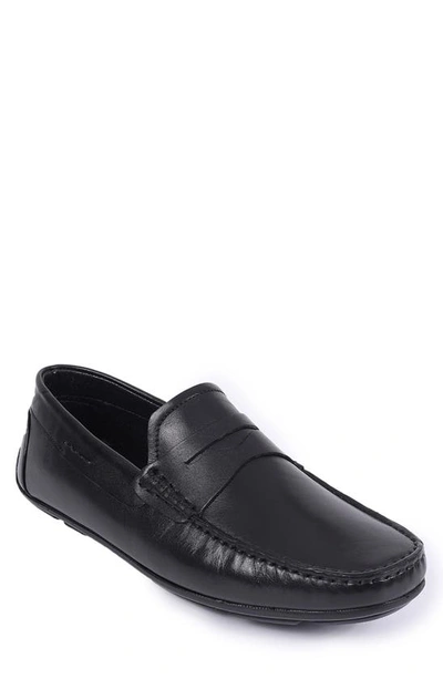 Vellapais Jasmine Driver Loafer In Charcoal Black