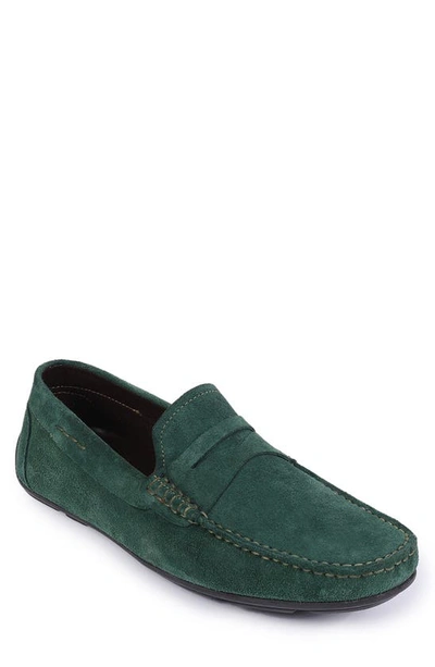 Vellapais Jasmine Driver Loafer In Emerald Green