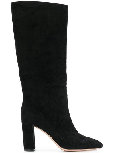 Gianvito Rossi Knee High Boots In Black