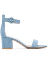 Gianvito Rossi Versilia Denim Sandals